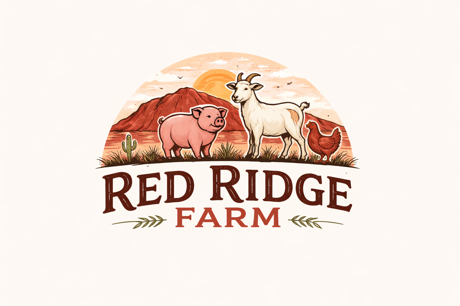 Red Ridge Farm Logo